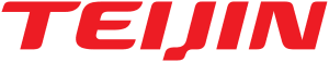 Teijin logo in red