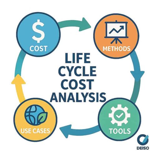 LCCA_10_cover_DEISO Life cycle cost analysis process diagram